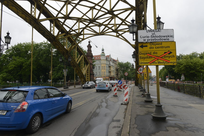 Tylko w jedną stronę na moście