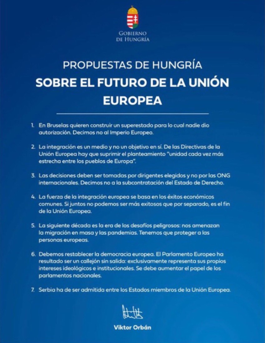 Oglas Orbanove vlade