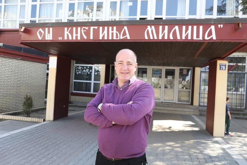 Darko Eger, direktor OŠ "Kneginja Milica"