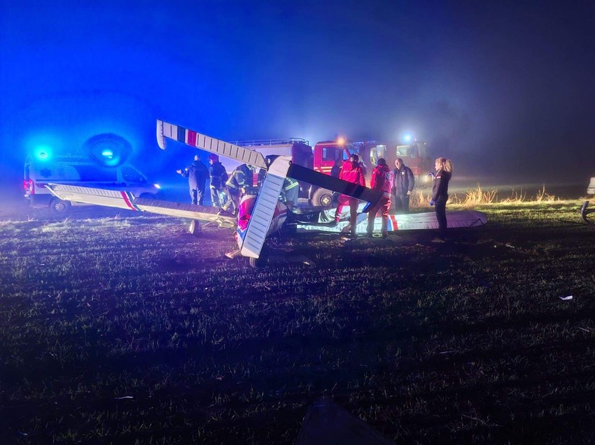 Srušio se avion kod Subotice