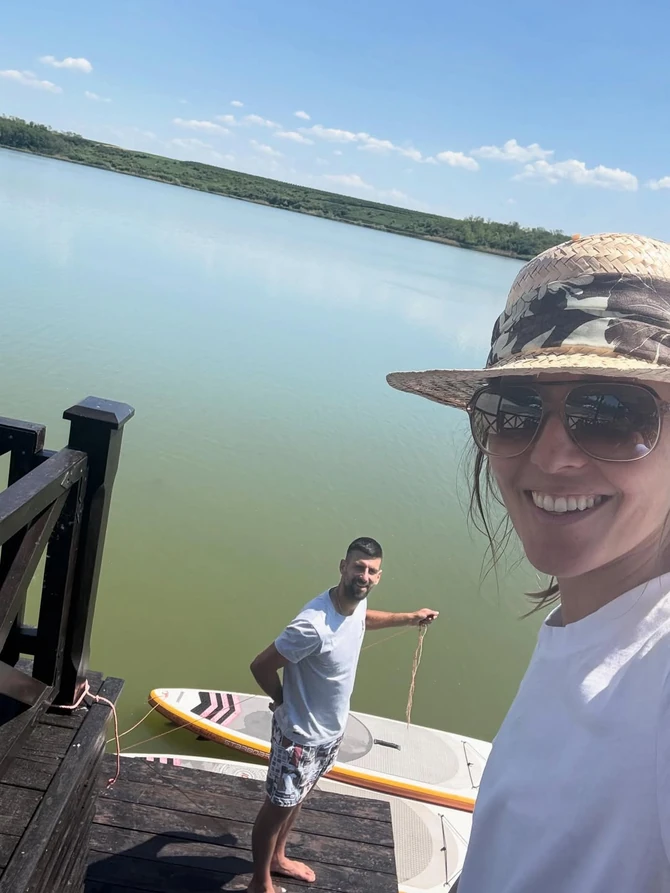 Novak i Jelena Đoković