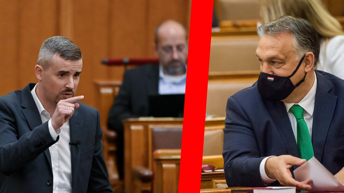 Jakab Péter és Orbán Viktor egymásnak feszült az Országházban - Blikk