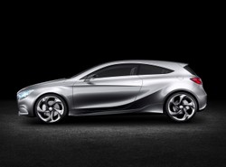 Mercedes klasy A concept, czyli nowy wózek z radarem