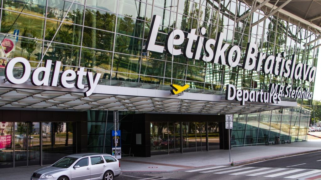 Bratislavské letisko.