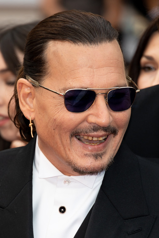 Johnny Depp na 76. Festiwalu Filmowym w Cannes, 2023 r.