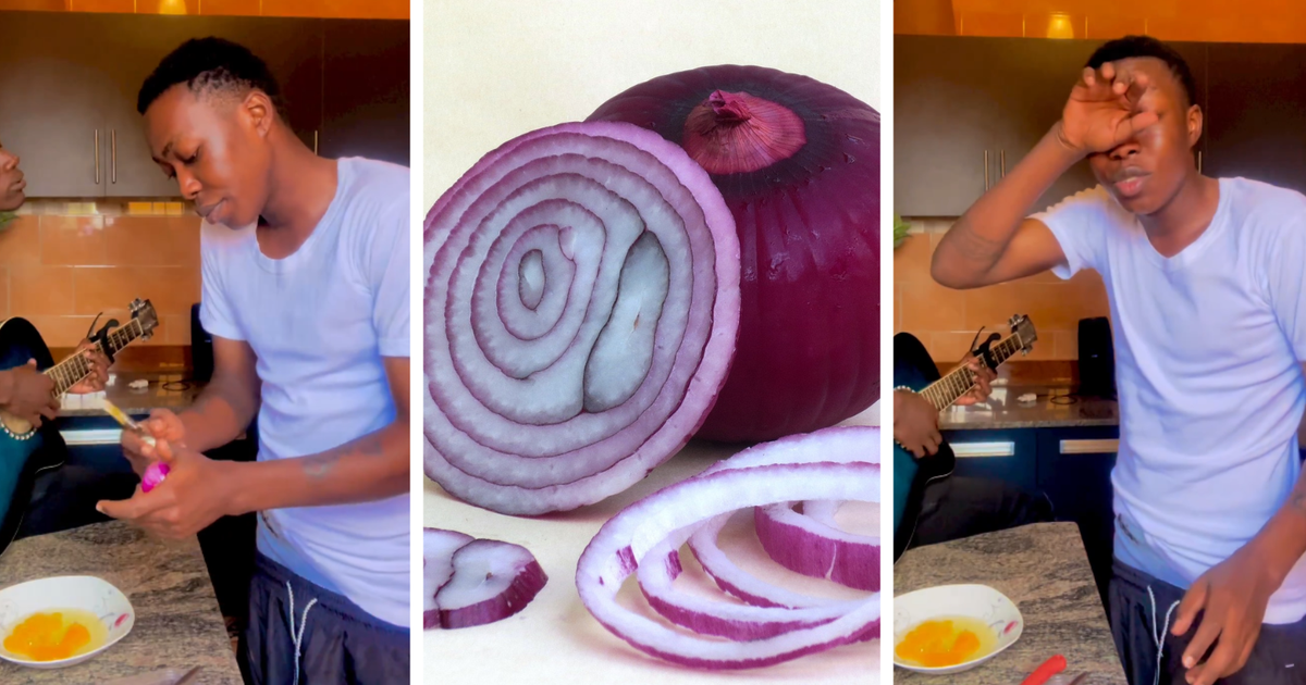 Vyroota fights tears while frying eggs, how to protect eyes from onions