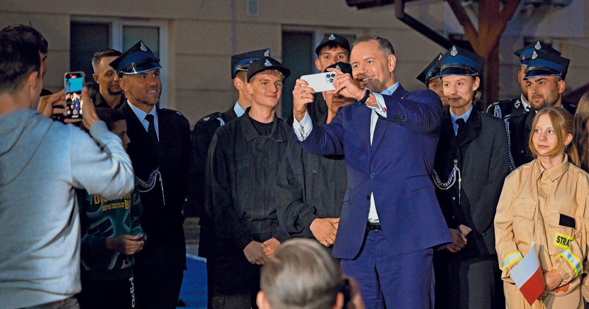 Było czuć ten boks, gdy uścisnął dłoń. Antek: chciałbym być takim facetem jak Nawrocki