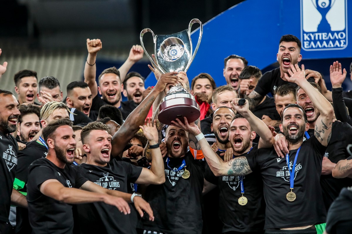 Radość piłkarzy PAOK Salonki