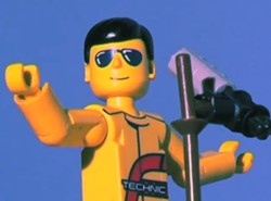 Jackson jak żywy, ale z klocków Lego