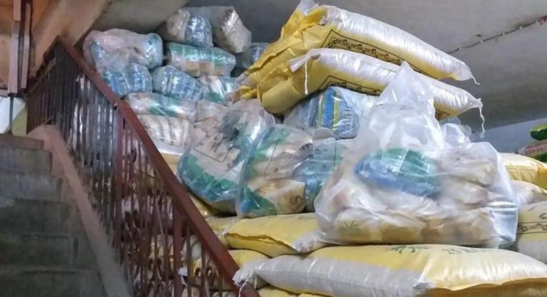 Bags of expired rice busted by DCI in Kariobangi