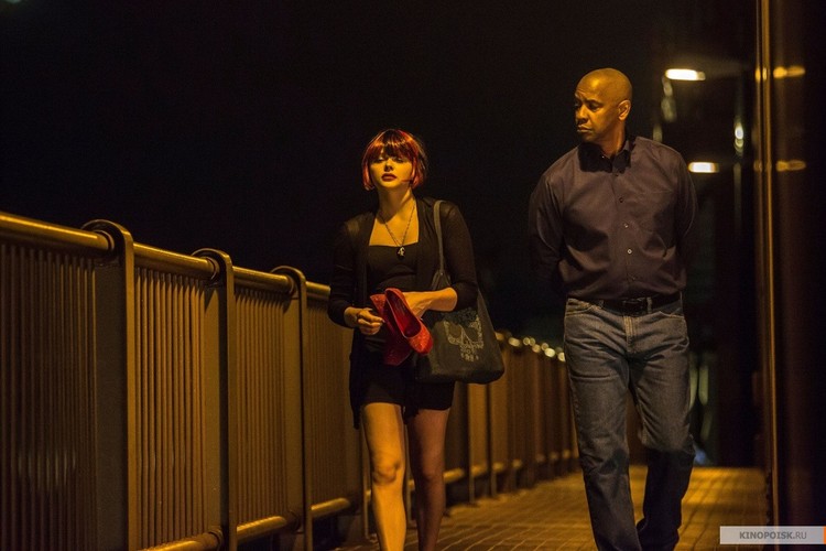 Chloë Grace Moretz i Denzel Washington w filmie 'Bez litości'