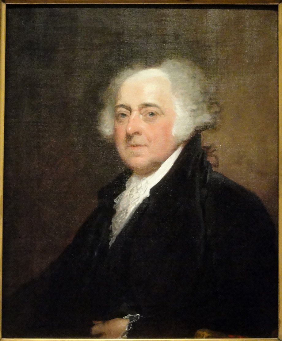John Adams był wiceprezydentem oraz prezydentem USA