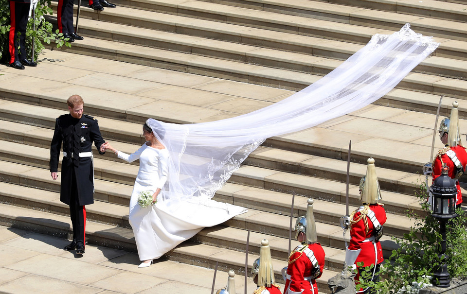 Tak wyglądał ślub Meghan i Harry'ego