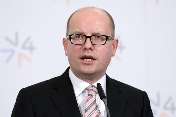 Premier Czech Bohuslav Sobotka