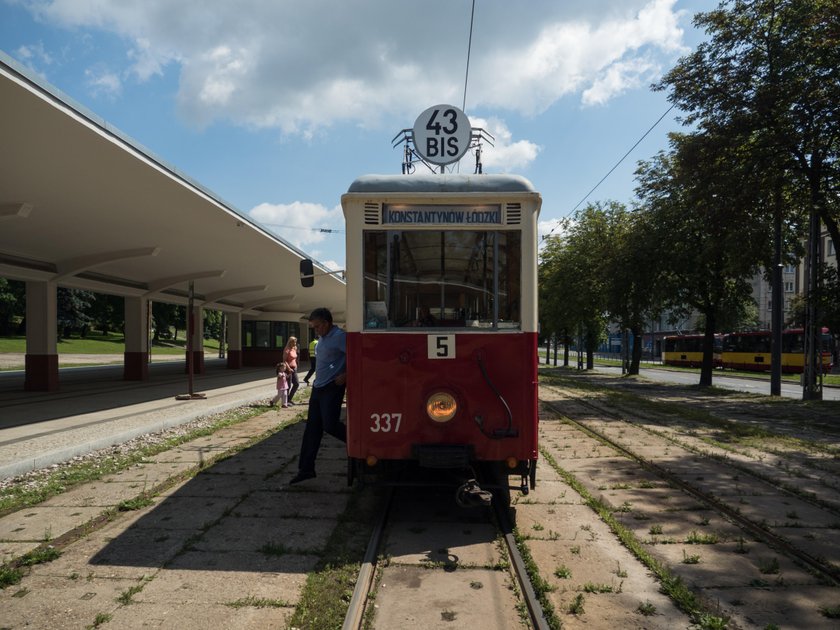 zabytkowy tramwaj, Łódź, 