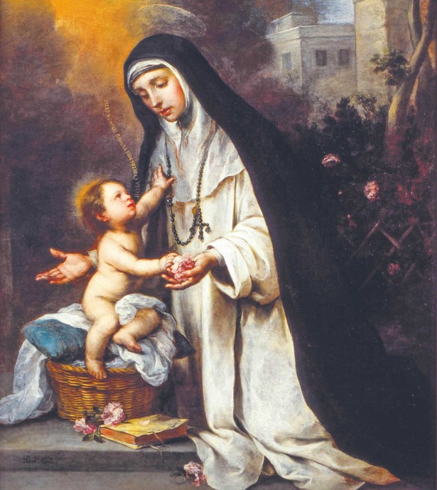 „Róża z Limy”, obraz Bartolomégo Estebana Murillo z ok. 1670 r.