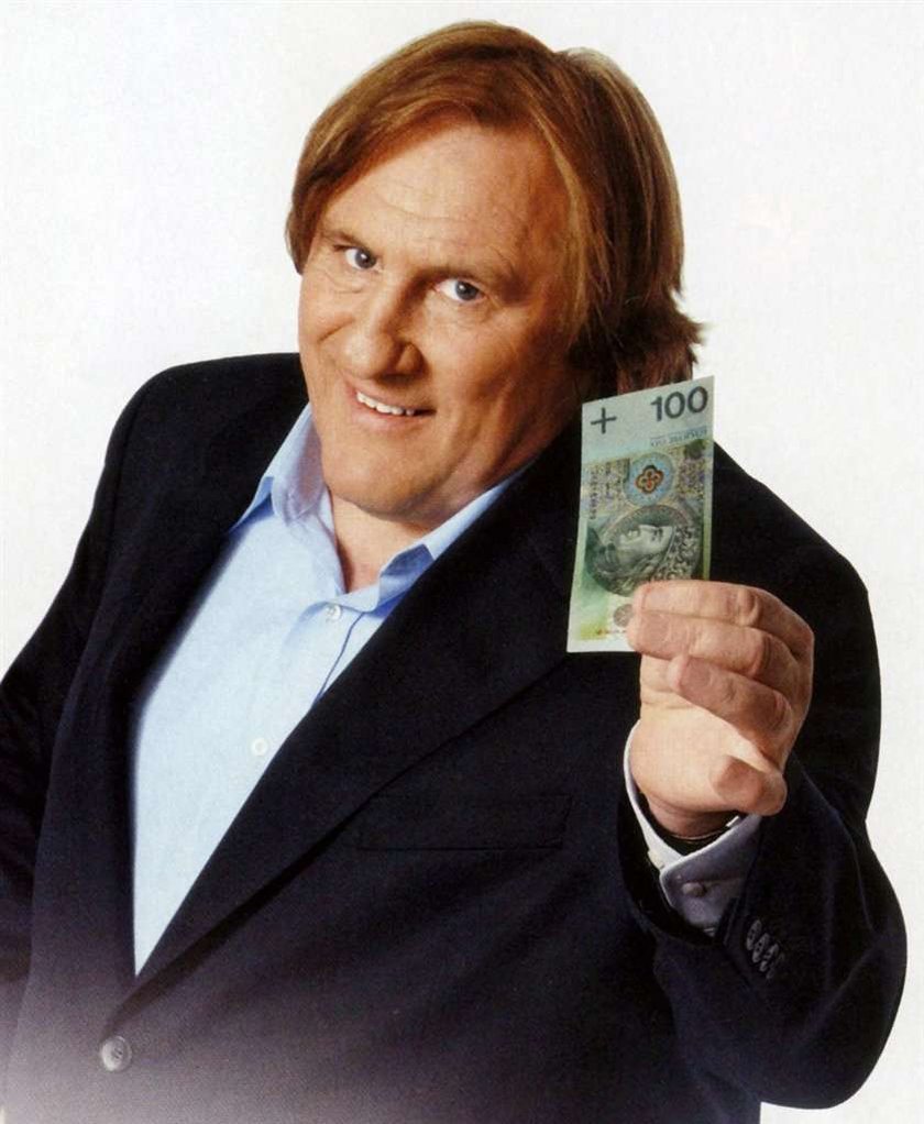 Depardieu zarobił w Polsce 1000 000 dolarów!