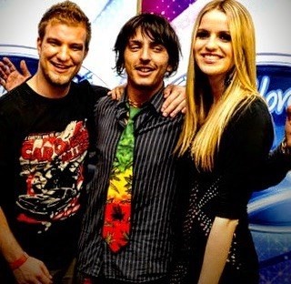 Súťažiaci Superstar Lukáš Adamec, Michal Šeps a Gabriela Gunčíková.