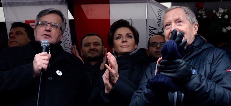 "Wiadomości" TVP: Winnym ostatnich protestów w kraju jest Bronisław Komorowski