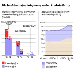 Przedsiębiorcy nie chcą pożyczać od banków