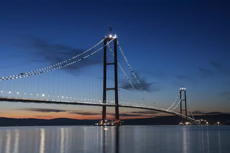 &quot;Çanakkale 1915&quot; to najdłuższy most wiszący świata