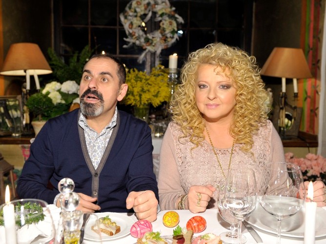 Aram Mnatsakanov i Magda Gessler