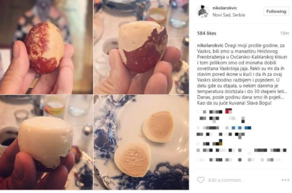 Objava Nikole Rokvića