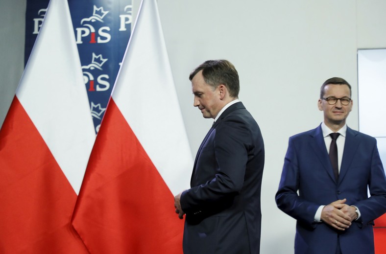 Zbigniew Ziobro i Mateusz Morawiecki