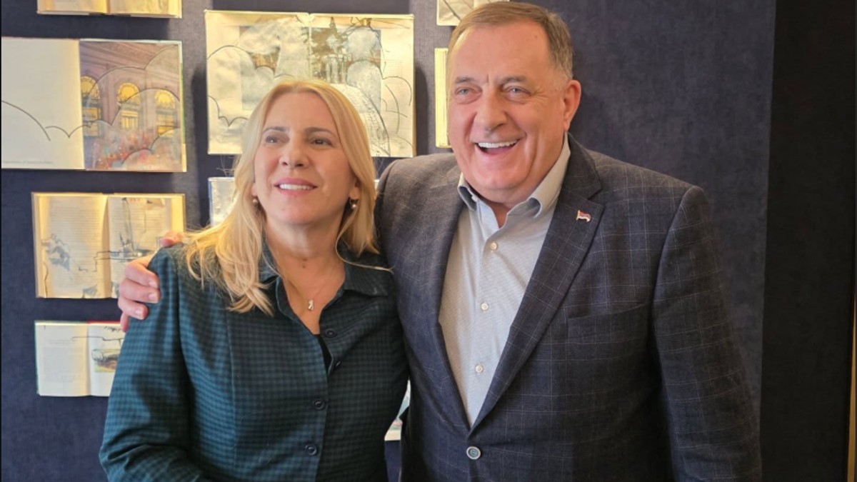 Milorad Dodik i Željka Cvijanović u Vašingtonu