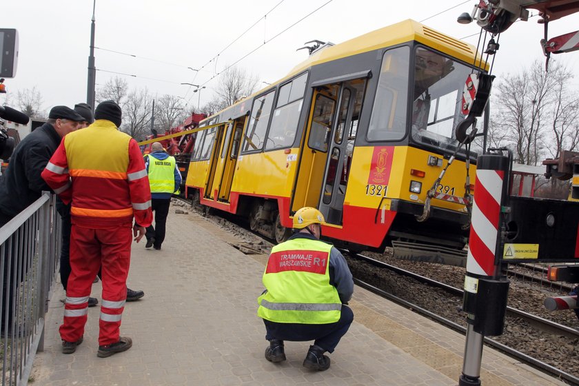 Wykolejenie tramwajów