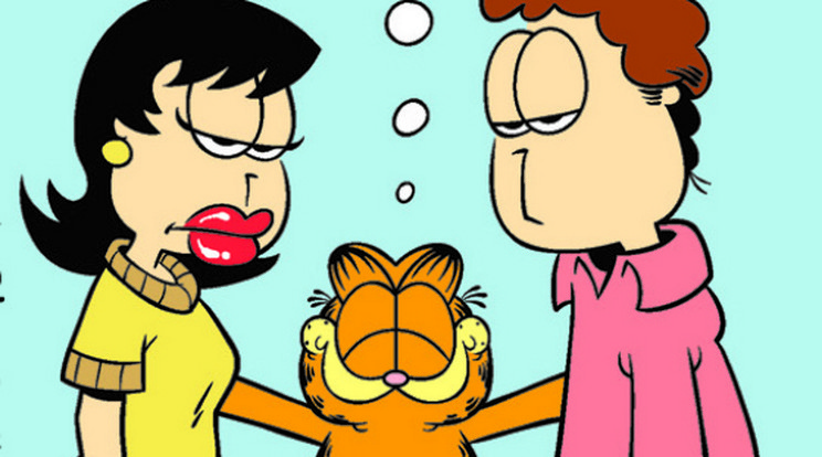 Úgy tűnik Garfieldnek alapos oka van rá, hogy szeressék gazdái