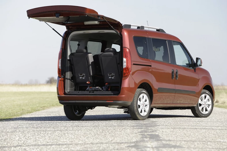 Fiat Doblo pomieści do 7 pasażerów