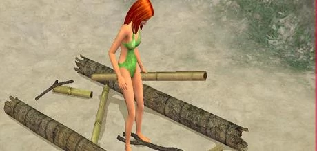 Screen z gry "The Sims: Historie z bezludnej wyspy" (wersja PC)