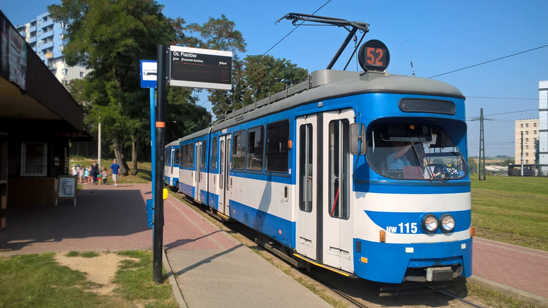 Pętla tramwajowa na osiedlu Piastów