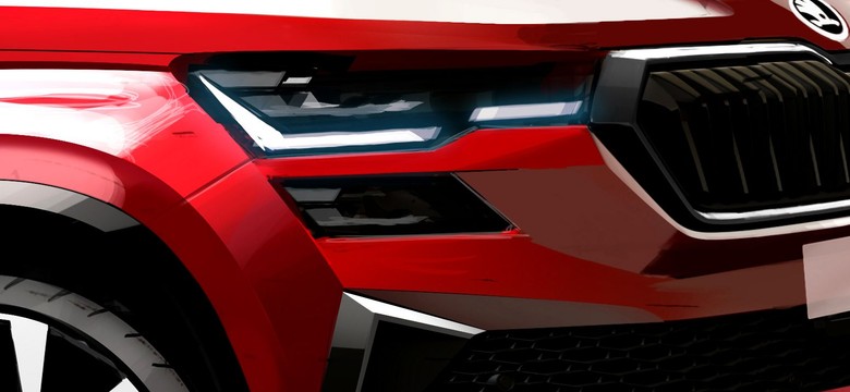 Oto Skoda KAROQ z nową twarzą. Jest na czym oko zawiesić