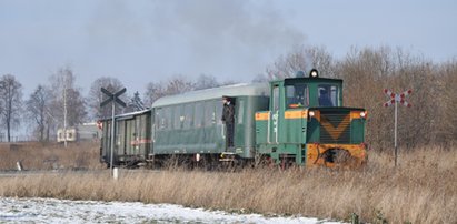 Zimowa wycieczka kolejką wąskotorową? Rogów zaprasza