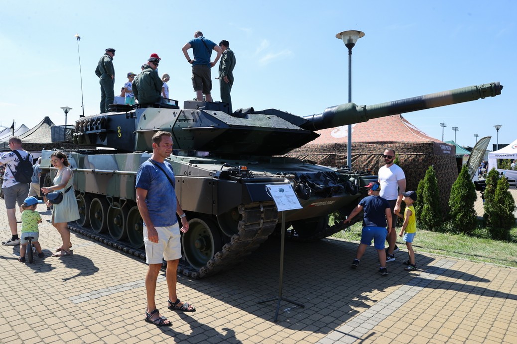 Koreański czołg K2 Black Panther na pikniku w Uniejowie