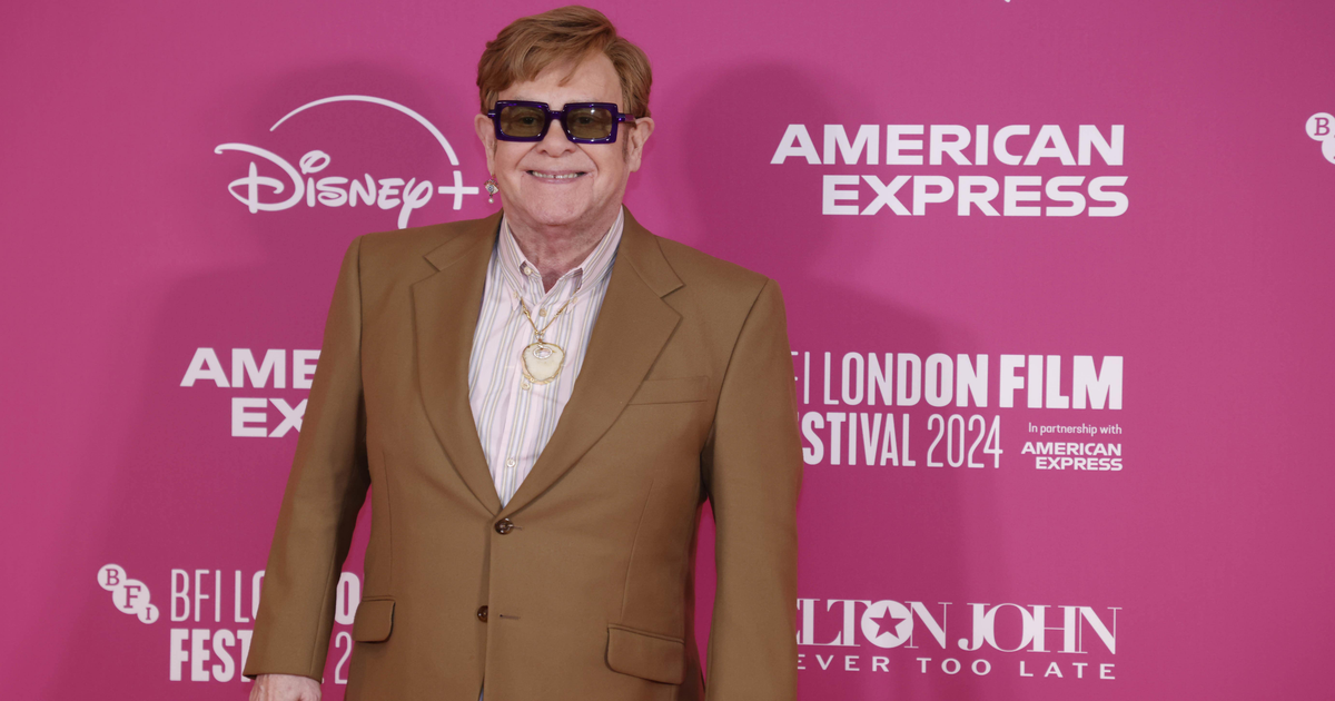 Elton John reveals he's blind in one eye: 'I can't see anything'