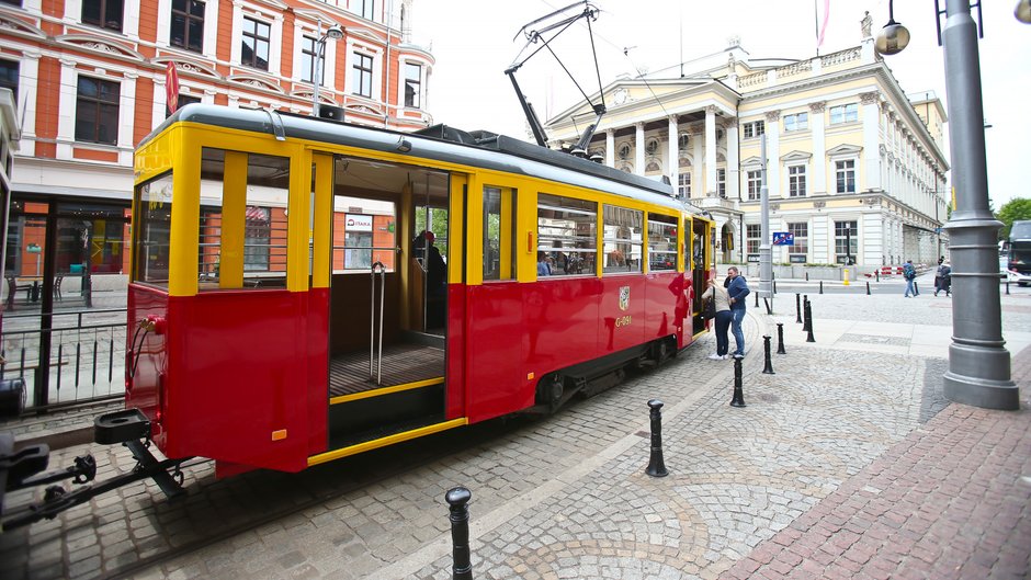 Zabytkowy tramwaj we Wrocławiu