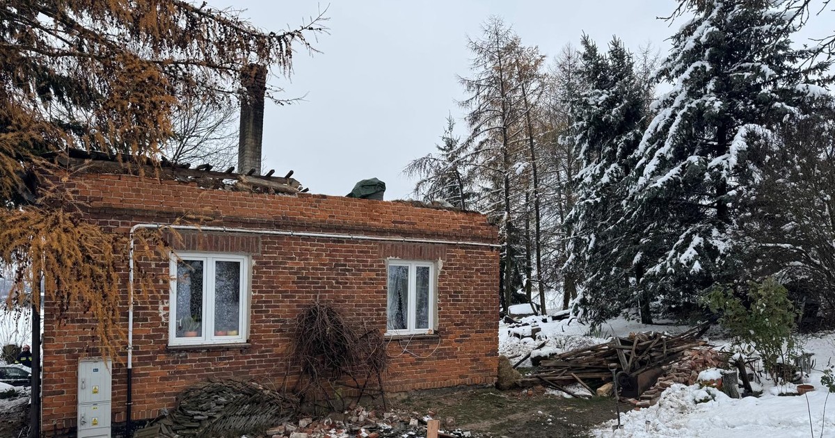 Dramat pod Przeworskiem. Żywioł w jednej chwili zamienił dom w ruinę