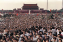 Tłum na Placu Tiananmen w 1989 roku