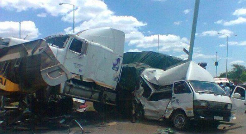 Accident scene