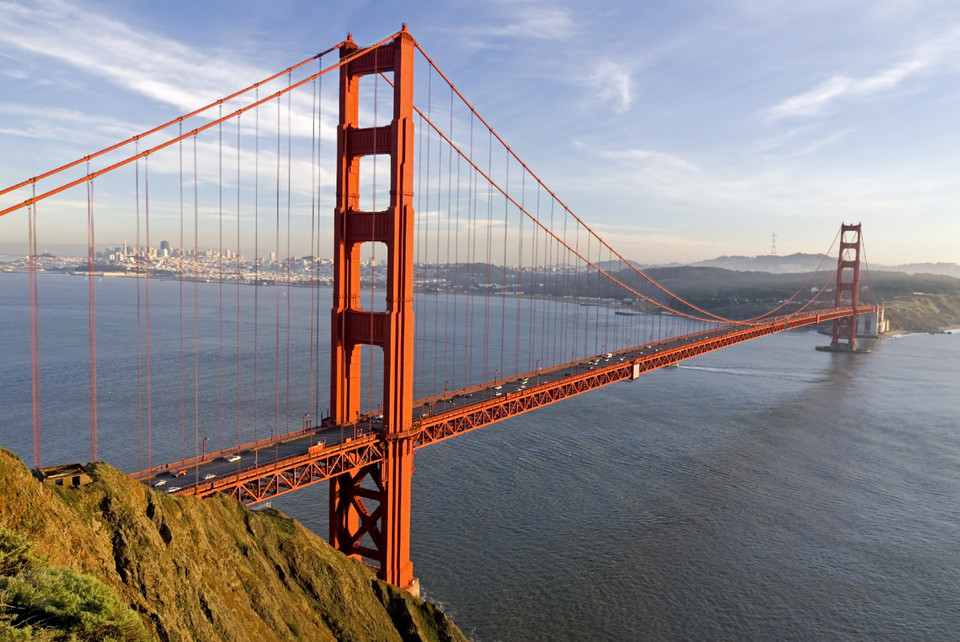 10. Most Golden Gate, USA