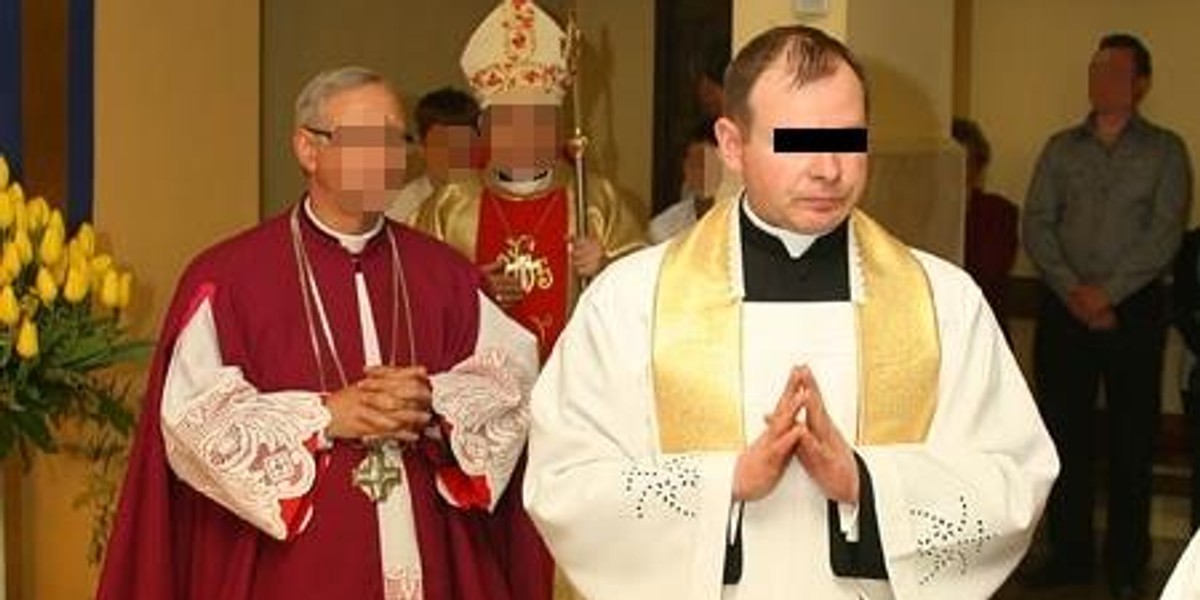 Ksiądz Bogdan S., kiedy jeszcze odprawiał msze