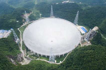 Największy radioteleskop świata powstał w Chinach. Poszuka kosmitów