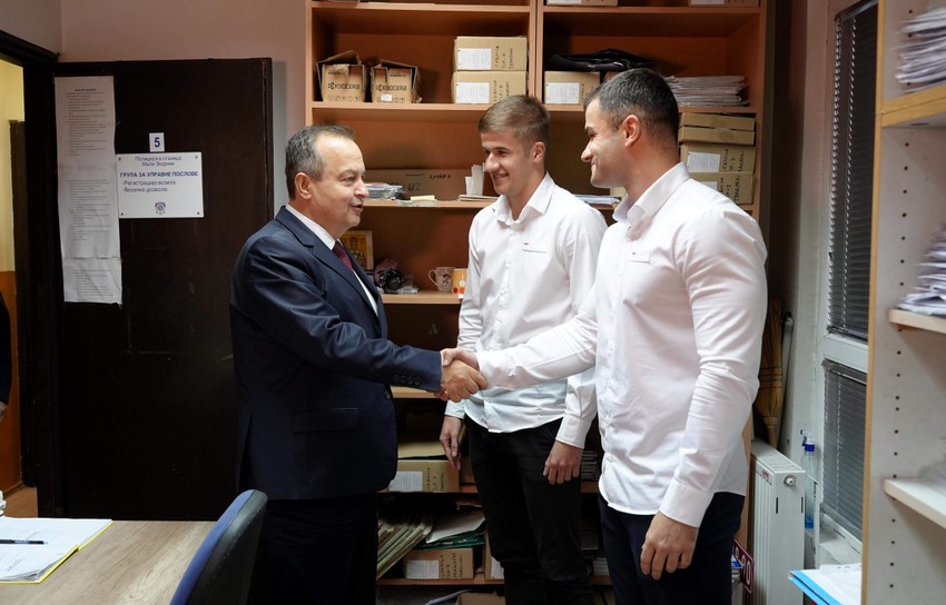 Ivica Dačić u Malom Zvorniku