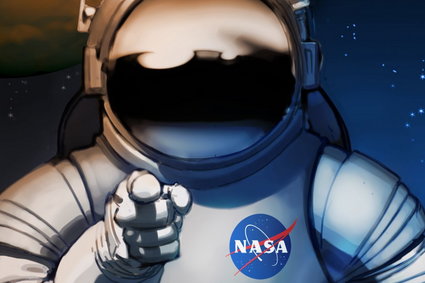 Marsjańska propaganda  NASA - "I ty możesz zostać astronautą"