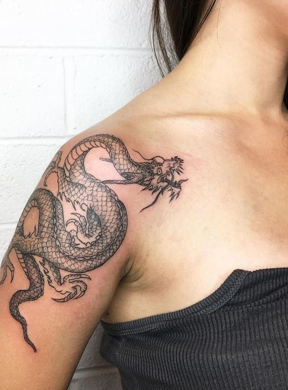 Dragon tattoo [Pinterest]