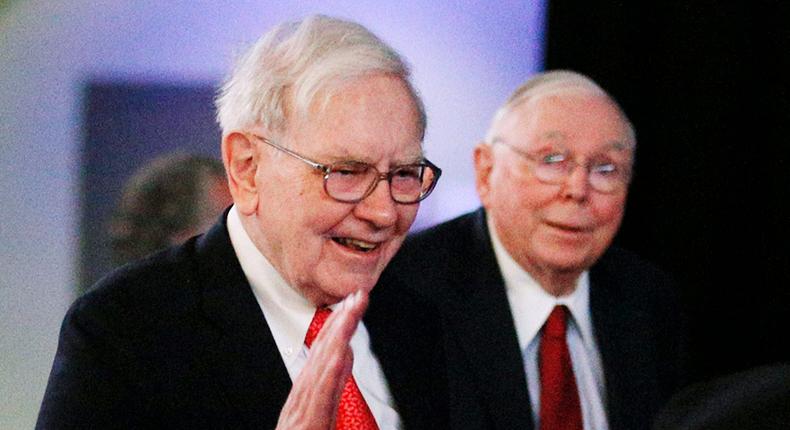 Warren Buffett and Charlie Munger.