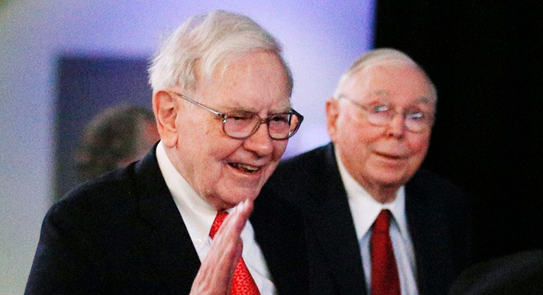 Warren Buffett and Charlie Munger.